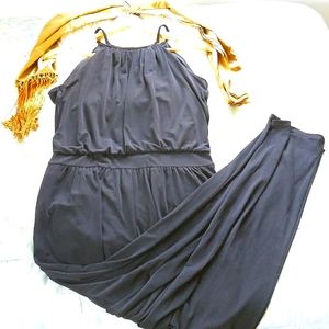 WHBM Draped Jumpsuit